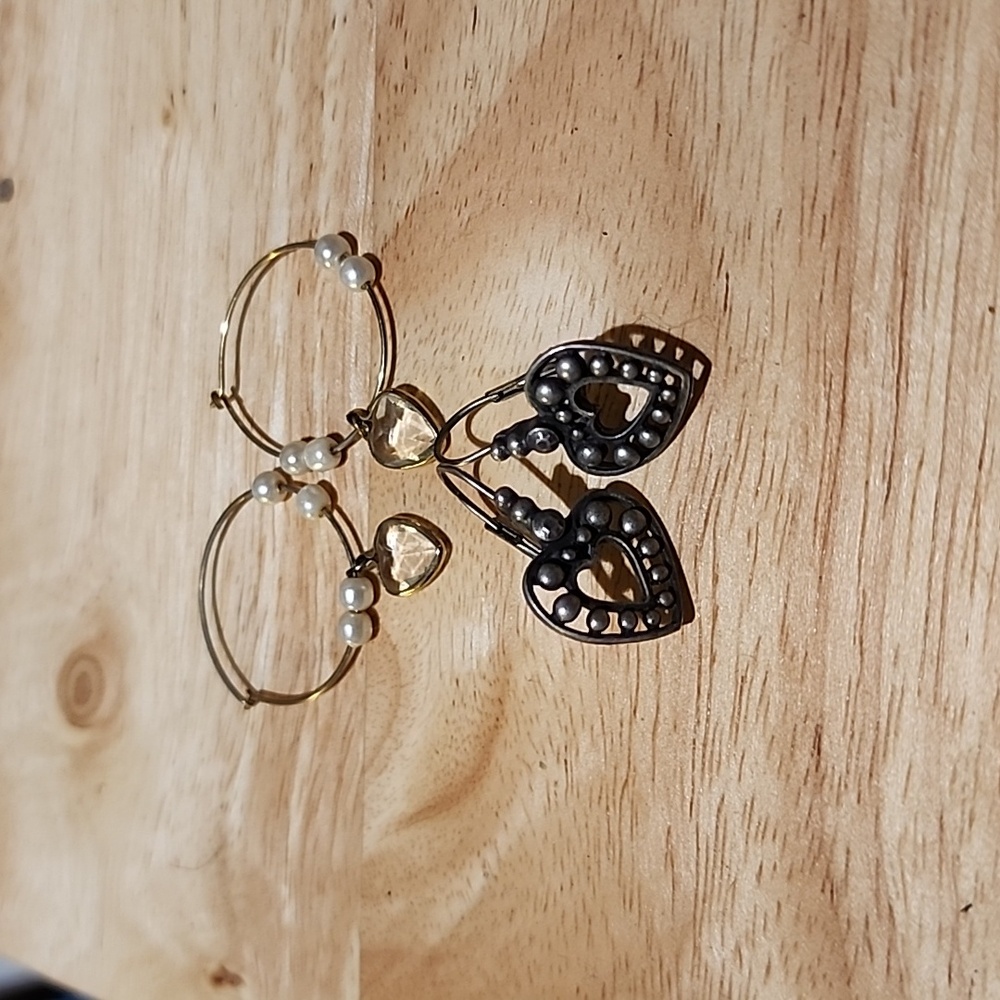 Heart earrings